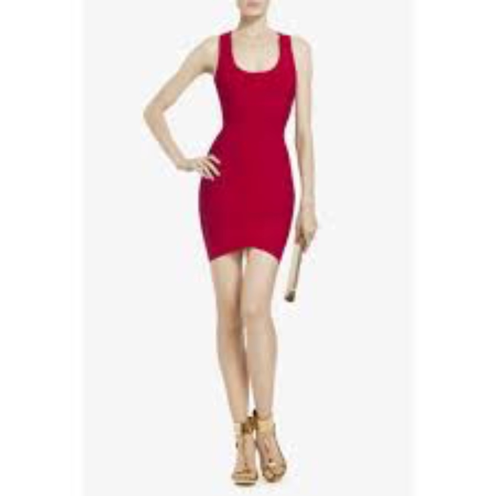 BCBG Max Azria Gisela Dress Red Size S